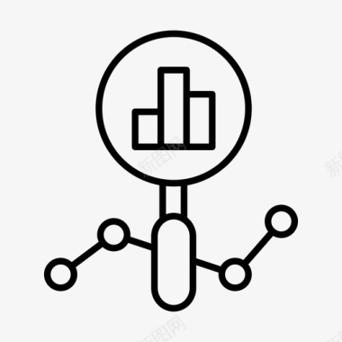 放大镜循环搜索引擎优化图标图标