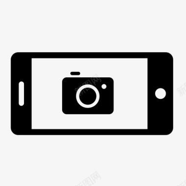 智能手机照相摄像机多媒体资料图标图标