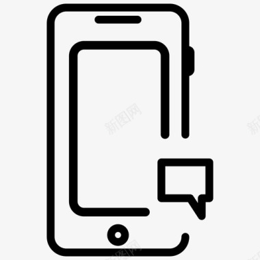 手机对话androidiphone图标图标