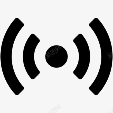 wifi区域wifi信号无线互联网图标图标