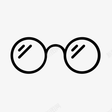眼镜镜框阅读眼镜图标图标