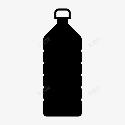 塑料瓶圆筒牛奶图标svg_新图网 https://ixintu.com 圆筒 圆筒状 塑料瓶 水 油 牛奶