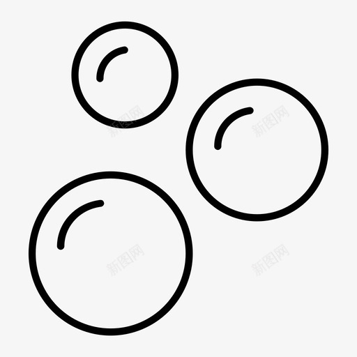 泡沫干净肥皂图标svg_新图网 https://ixintu.com 受欢迎 干净 泡沫 肥皂