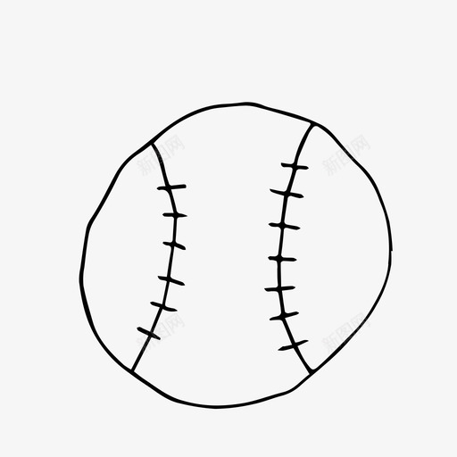 棒球涂鸦游戏图标svg_新图网 https://ixintu.com 棒球 涂鸦 游戏 运动