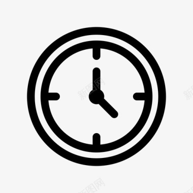 时钟闹钟蜂鸣器图标图标