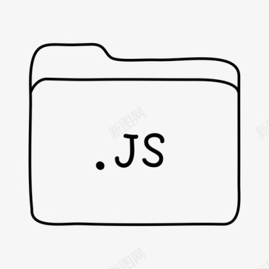 js文件夹文件夹手绘文件夹图标图标