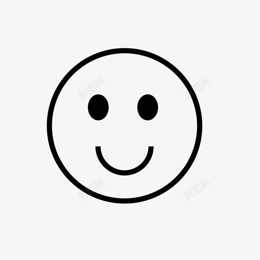 开心的脸表情情绪图标svg_新图网 https://ixintu.com 大笑 开心的脸 情绪 表情