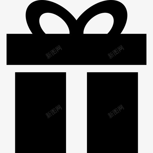 礼物生日盒子图标svg_新图网 https://ixintu.com 圣诞节 生日 盒子 礼物 网络元素