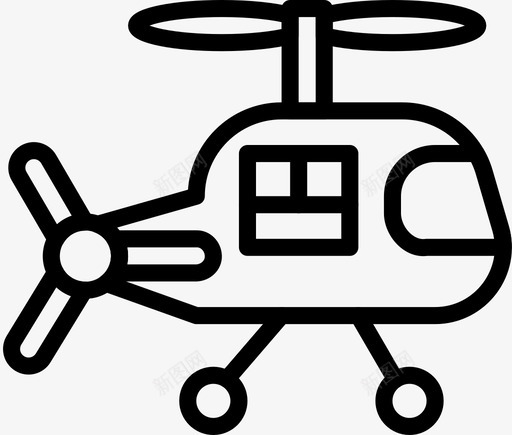 玩具直升机婴儿儿童图标svg_新图网 https://ixintu.com 儿童 婴儿 玩具直升机 粉碎图标婴儿2大纲