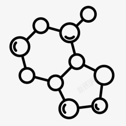 原子链分子原子链图标高清图片