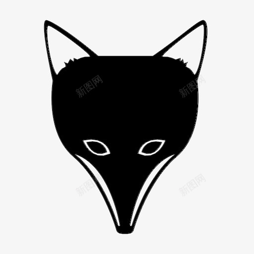 狐狸食肉动物狡猾图标svg_新图网 https://ixintu.com 可爱 哺乳动物 狐狸 狡猾 红狐 食肉动物