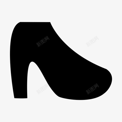 采购产品靴子高跟鞋鞋图标svg_新图网 https://ixintu.com 衣服和配件 采购产品靴子 鞋 高跟鞋