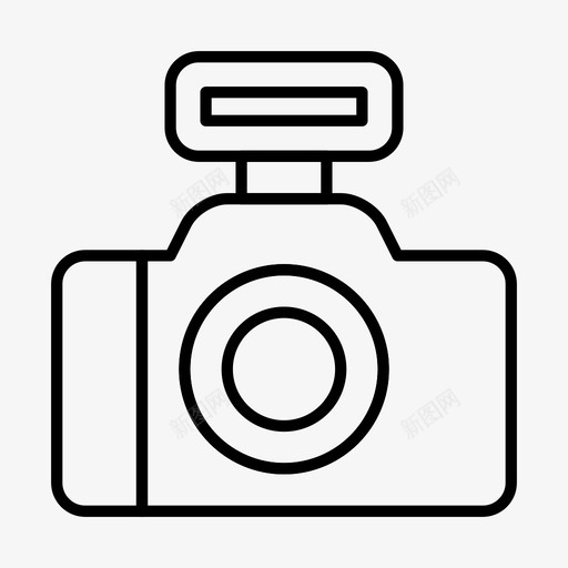 照相机图像照片图标svg_新图网 https://ixintu.com 图像 图片 摄影 照片 照相机 简单