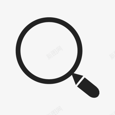 搜索玻璃镜头图标图标
