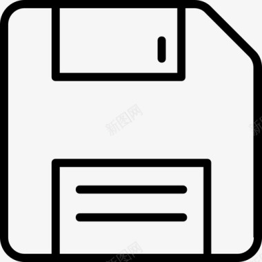 软盘软盘驱动器存储设备图标图标