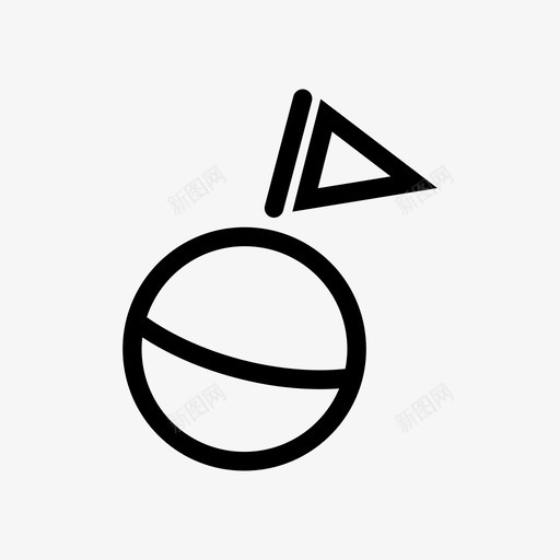 水击浮标安全图标svg_新图网 https://ixintu.com 安全 水击 水翼 浮标 海上
