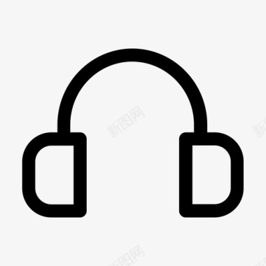 音乐应用程序图标耳机手机图标