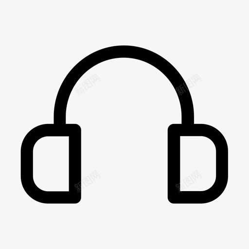 音乐应用程序图标耳机手机svg_新图网 https://ixintu.com 手机 播放列表 移动应用程序图标 耳机 音乐应用程序图标