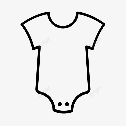 婴儿服装婴儿淋浴婴儿图标svg_新图网 https://ixintu.com 儿童护理 婴儿 婴儿服装 婴儿淋浴