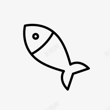 鱼熟鱼食物图标图标