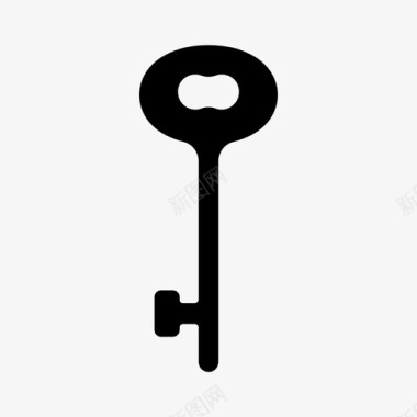 旧钥匙箱子钥匙图标图标