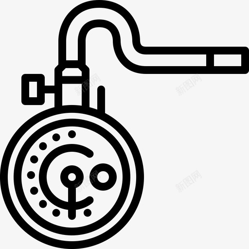 压力表气压表汽车图标svg_新图网 https://ixintu.com 压力表 气压表 汽车 汽车配件 设备