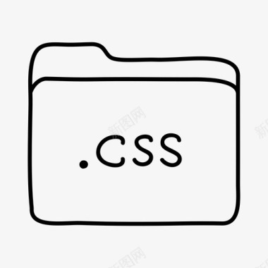 css文件夹文件夹手绘文件夹图标图标
