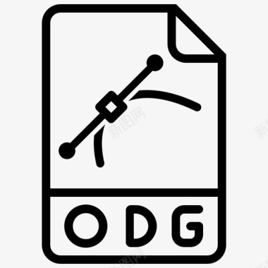 odg文件类型图标图标