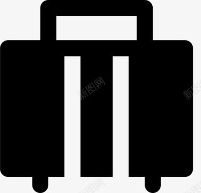 手提箱商务金融图标图标