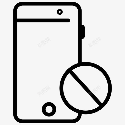 禁用移动设备禁用wifi禁用移动数据图标svg_新图网 https://ixintu.com 禁用wifi 禁用信号 禁用图像 禁用应用程序 禁用移动数据 禁用移动设备