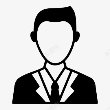 秘书头像联系人图标图标