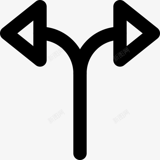 两个箭头方向箭头md轮廓图标svg_新图网 https://ixintu.com 两个箭头 方向 箭头md轮廓