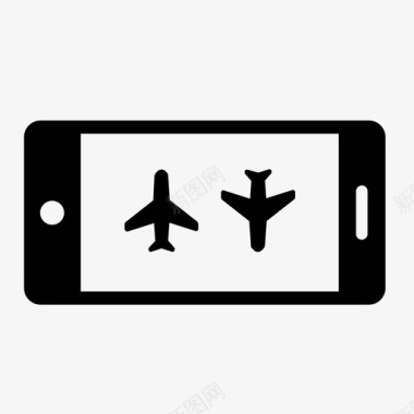 电话机场飞机应用程序图标图标