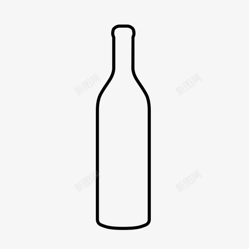 酒瓶酒喝酒图标svg_新图网 https://ixintu.com 喝酒 酒 酒瓶