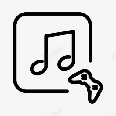 游戏音乐歌曲音乐游戏图标图标