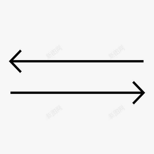 转移箭头方向移动图标svg_新图网 https://ixintu.com 反向箭头 方向 移动 转移箭头