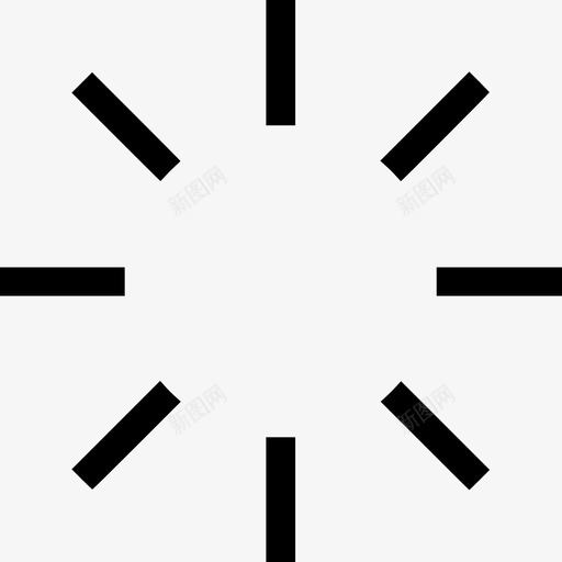 光亮能量图标svg_新图网 https://ixintu.com 亮 光 光芒 能量 阳光