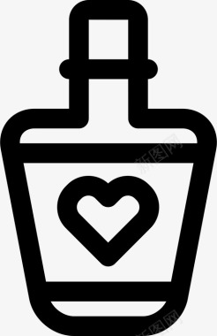 爱情药剂液体魔法图标图标