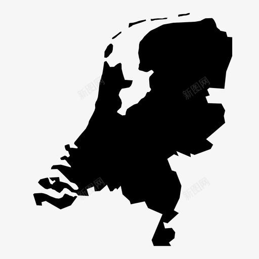 荷兰国家欧洲图标svg_新图网 https://ixintu.com 国家 地理位置 欧洲 荷兰