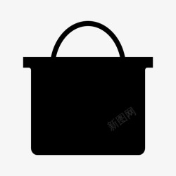 时尚礼品购物袋时尚礼品图标高清图片
