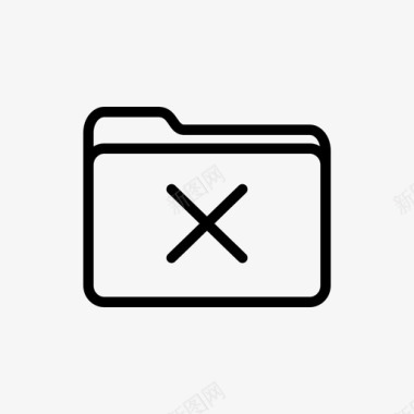 x文件夹删除文件文件夹图标图标