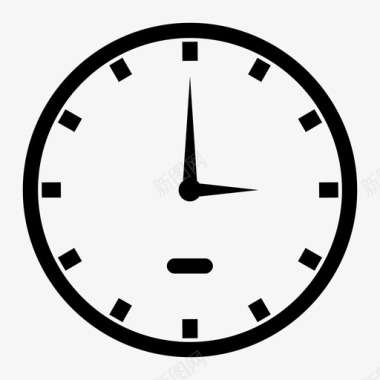 钟面小时时间图标图标