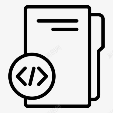 代码文件夹编码软件文件图标图标