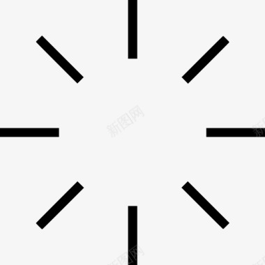 光亮能量图标图标