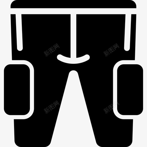 足球运动员体育运动美式足球的裤子图标svg_新图网 https://ixintu.com 体育运动 美式足球的裤子 足球运动员