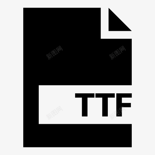 ttf文档扩展名图标svg_新图网 https://ixintu.com truetype字体 ttf 扩展名 文件 文档 最流行的文件扩展名solid