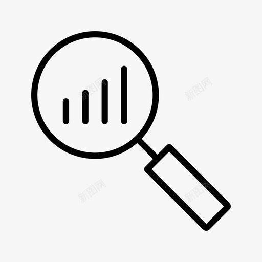 分析数据市场图标svg_新图网 https://ixintu.com 分析 市场 排名 搜索引擎优化线 数据 缩放