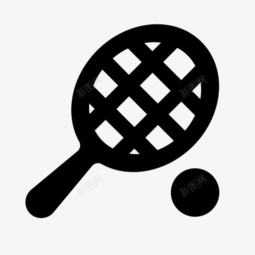 运动场体育场网球图标svg_新图网 https://ixintu.com 体育场 地图标记 网球 运动场