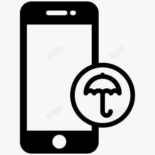 安全移动数据安全安全智能手机图标svg_新图网 https://ixintu.com 安全智能手机 安全移动 安全移动软件 应用程序安全 数据安全 移动电话