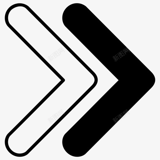 箭头翻转引导图标svg_新图网 https://ixintu.com 引导 移动 箭头 翻转 这边